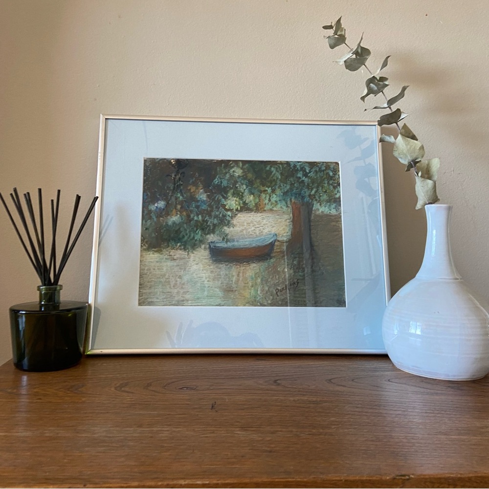 Eleanor Perkins Original Art - Montreal - Pastel - Framed